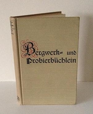 Image du vendeur pour Bergwerk - Und Probierbuchlein mis en vente par Neil Ewart