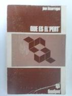 Seller image for Qu es el "PERT" for sale by Librera Ofisierra
