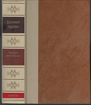 Bild des Verkufers fr Barnes Notes on the Old Testaments: Psalms, Volume I zum Verkauf von Dorley House Books, Inc.