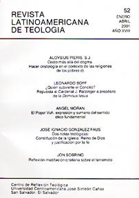 Bild des Verkufers fr Revista Latinoamerica de Teologia, Volume 18: Number 52 (January-April 2001) zum Verkauf von Sutton Books