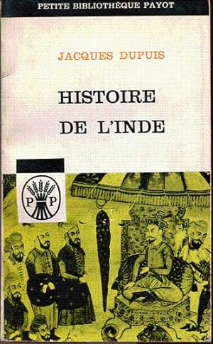 Seller image for Histoire de l'Inde et de la civilisation indienne for sale by L'ivre d'Histoires