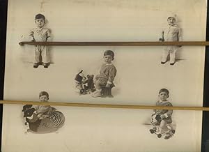 Orginal Handabzug des Photographen Otto Scheucher. Motiv. Spielende Kinder 7. Aus dem Nachlass de...
