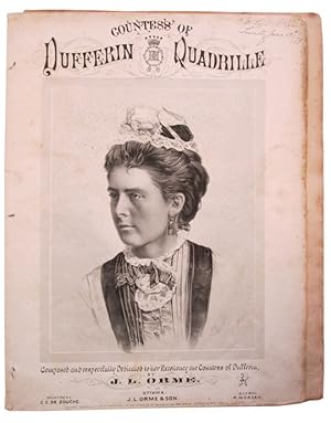 Seller image for Countess of Dufferin Quadrilles. Composed and respectively Dedicated to her Excellency the Countess of Dufferin for sale by J. Patrick McGahern Books Inc. (ABAC)