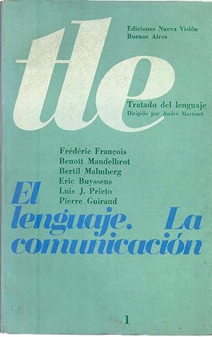 Imagen del vendedor de EL LENGUAJE. LA COMUNICACION a la venta por Buenos Aires Libros