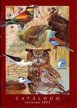 SEO/BIRDLIFE. CATALOGO INVIERNO 2002.