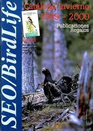 SEO/BIRDLIFE. CATALOGO INVIERNO-VERANO 1999-2000.