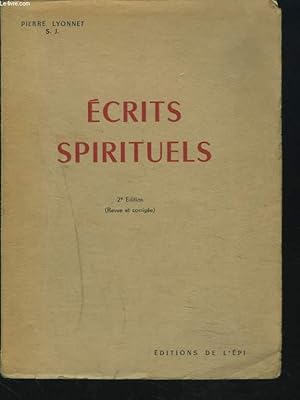 Bild des Verkufers fr ECRITS SPIRITUELS zum Verkauf von Le-Livre