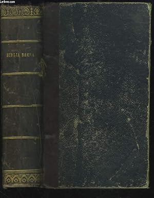 Seller image for BIBLIA SACRA vulgatae editionis SIXTI V. PONT. M. Jussu recognita, et CLEMENTIS VIII. for sale by Le-Livre