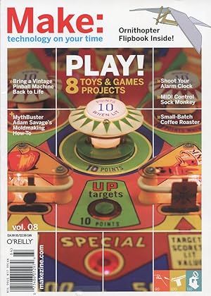 MAKE : Technology on Your Time : 8 Toys & Games Projects : Nov 2006 : Volume 8