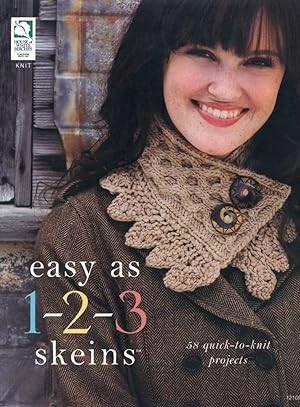 Seller image for EASY AS 1-2-3 SKEINS : 58 Quick-to-Knit Projects for sale by 100POCKETS