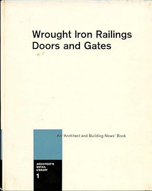 Wrought iron railings, doors and gates.