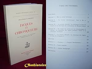 JACQUES ET CHRONIQUEURS. Une étude comparée de récits contemporains relatant la Jacquerie de 1358.
