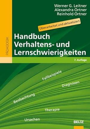 Bild des Verkufers fr Handbuch Verhaltens- und Lernschwierigkeiten zum Verkauf von AHA-BUCH GmbH