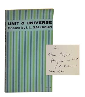 Seller image for Unit & Universe (Signed) for sale by Jeff Hirsch Books, ABAA
