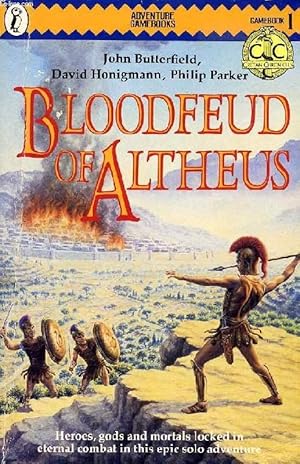 Seller image for BLOODFEUD OF ALTHEUS, THE CRETAN CHRONICLES, 1 for sale by Le-Livre