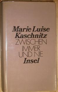 Bild des Verkufers fr Zwischen immer und nie. Gestalten und Themen der Dichtung. zum Verkauf von Antiquariat Johann Forster