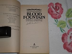 Seller image for Blood Fountain: Signed for sale by SkylarkerBooks