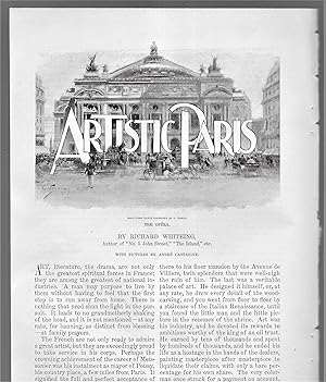 Seller image for Artistic Paris for sale by Legacy Books II