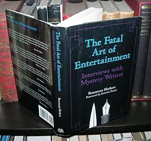 Seller image for THE FATAL ART OF ENTERTAINMENT Interviews with Mystery Writers for sale by Evolving Lens Bookseller
