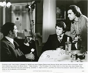 Mean Streets (Original still photograph from the 1973 film, Scorsese on the set)
