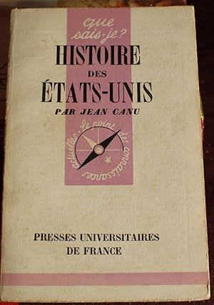 Seller image for Histoire des Etats-Unis for sale by Aberbroc