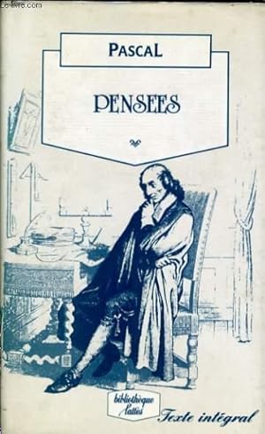 Bild des Verkufers fr PENSEES zum Verkauf von Le-Livre
