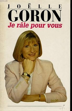 Seller image for JE RALE POUR VOUS for sale by Le-Livre