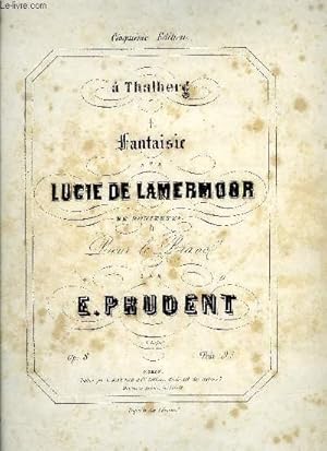 Seller image for FANTAISIE SUR LUCIE DE LAMMERMOOR for sale by Le-Livre