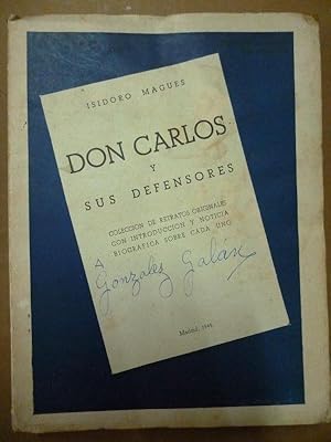 Seller image for Don Carlos y sus Defensores. for sale by Carmichael Alonso Libros