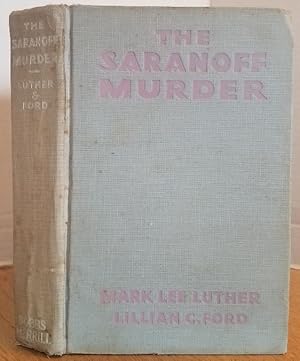 Immagine del venditore per THE SARANOFF MURDER venduto da MARIE BOTTINI, BOOKSELLER