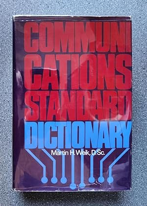 Seller image for Communications Standard Dictionary for sale by Books on the Square