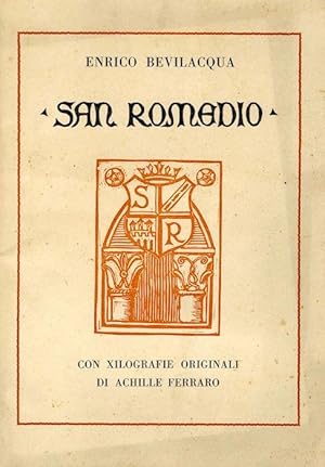 Bild des Verkufers fr San Romedio.: Con xilografie originali di Achille Ferraro. zum Verkauf von Studio Bibliografico Adige