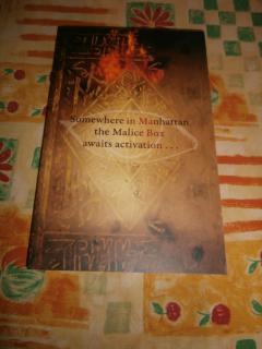 Image du vendeur pour THE MALICE BOX: SIGNED & DATED UK UNCORRECTED PROOF SAMPLER mis en vente par Books for Collectors