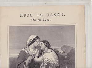 RUTH TO NAOMI (Sacred Song)