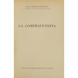 Bild des Verkufers fr La compravendita zum Verkauf von Libreria Antiquaria Giulio Cesare di Daniele Corradi