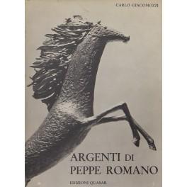 Bild des Verkufers fr Argenti di Beppe Romano zum Verkauf von Libreria Antiquaria Giulio Cesare di Daniele Corradi