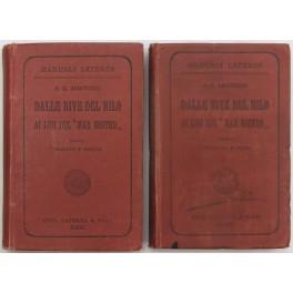 Bild des Verkufers fr Dalle rive del Nilo ai lidi del Mar Nostro. Vol. I - Oriente e Grecia; Vol. II - Cartagine e Roma zum Verkauf von Libreria Antiquaria Giulio Cesare di Daniele Corradi