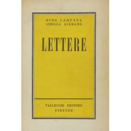 Seller image for Lettere for sale by Libreria Antiquaria Giulio Cesare di Daniele Corradi