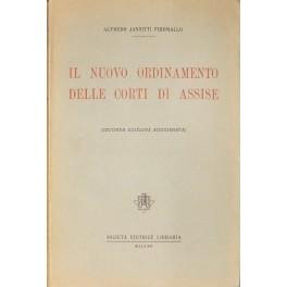 Imagen del vendedor de Il nuovo ordinamento delle Corti di Assise a la venta por Libreria Antiquaria Giulio Cesare di Daniele Corradi