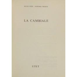 Bild des Verkufers fr La cambiale zum Verkauf von Libreria Antiquaria Giulio Cesare di Daniele Corradi