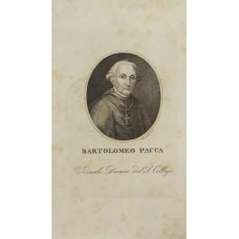 Bild des Verkufers fr Memorie storiche del ministero de' due viaggi in Francia e della prigionia nel forte di S. Carlo in Fenestrelle del cardinale Bartolomeo Pacca scritte da lui medesimo e divise in tre parti zum Verkauf von Libreria Antiquaria Giulio Cesare di Daniele Corradi