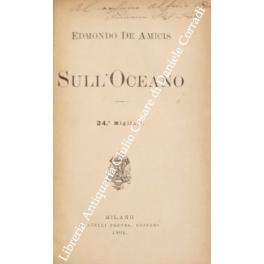 Image du vendeur pour Sull'oceano mis en vente par Libreria Antiquaria Giulio Cesare di Daniele Corradi