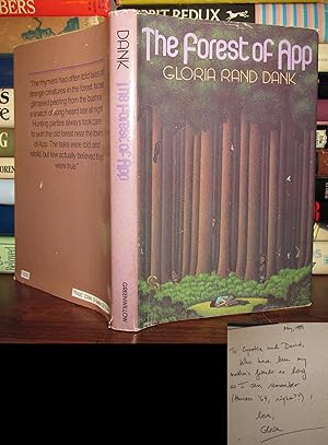 Seller image for THE FOREST OF APP Signed 1st for sale by Rare Book Cellar