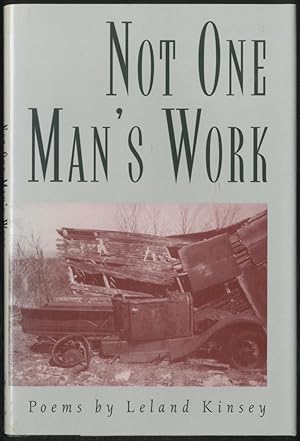 Seller image for Not One Man's Work for sale by Between the Covers-Rare Books, Inc. ABAA