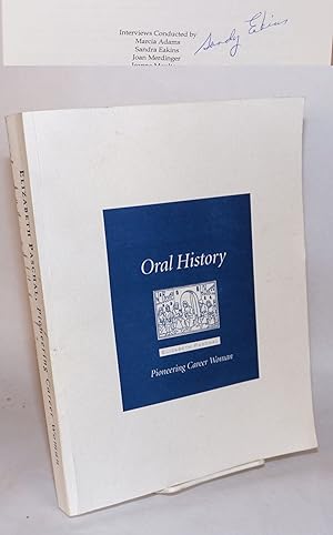 Immagine del venditore per Elizabeth Paschal, pioneering career woman: New Deal Labor economist, Social Security Administration program chief, Ford Foundation executive. With an introduction by Karl E. Case. Interviews conducted by Marcia Adams, Sandra Eakins, Joan Merdinger, Jeanne Moulton, Stacia A. Sambar, Mary Elizabeth Schmidt in 1995 venduto da Bolerium Books Inc.