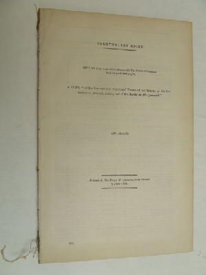 Seller image for Papers relative to the Derrymacash Riots of July 1860. (HOC Papers 315 & 316, 1861) for sale by Kennys Bookshop and Art Galleries Ltd.