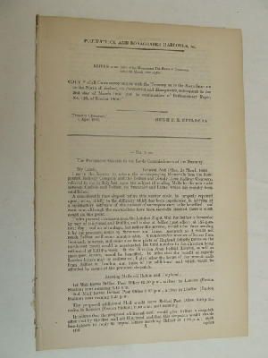 Image du vendeur pour Papers Relating to Portpatrick and Donaghadee Harbours, &c. (HOC Paper 166, 1866) mis en vente par Kennys Bookshop and Art Galleries Ltd.