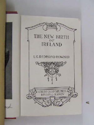 Bild des Verkufers fr The New Birth of Ireland zum Verkauf von Kennys Bookshop and Art Galleries Ltd.