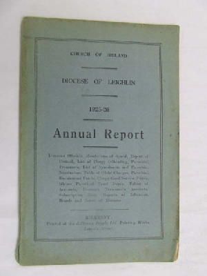 Immagine del venditore per Chruch of Ireland Diocese of Leighlin Annual Report for the Year 1925-1926 venduto da Kennys Bookshop and Art Galleries Ltd.