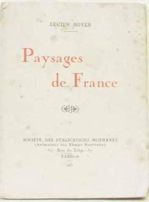 Seller image for Paysages de france for sale by crealivres